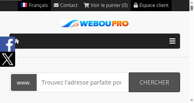 Screenshot of webou-pro.com