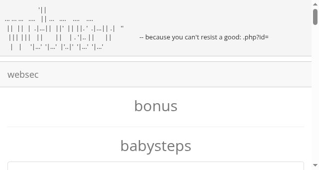 Screenshot of websec.fr