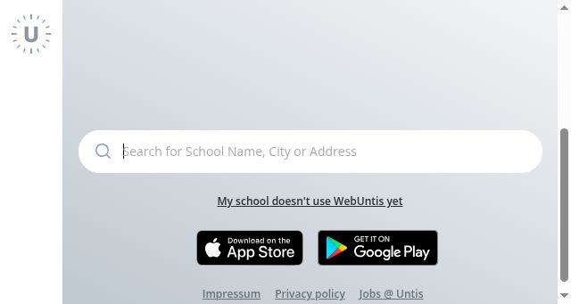 Screenshot of webuntis.com