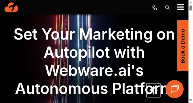 Screenshot of webware.ai