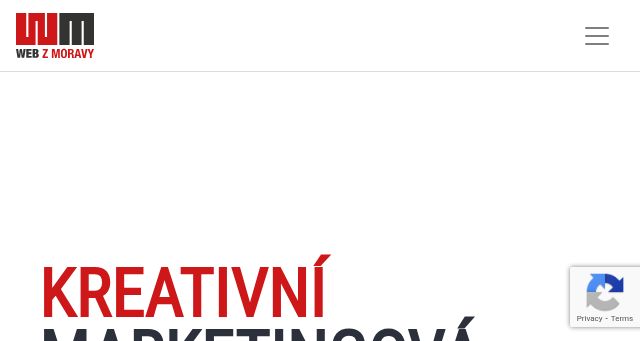 Screenshot of webzmoravy.cz