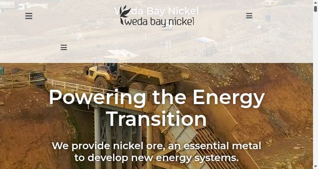 Screenshot of wedabaynickel.com