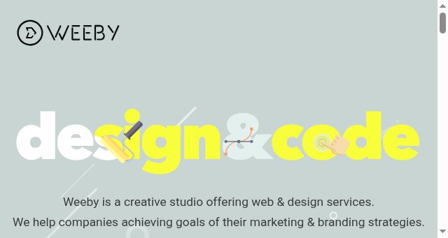 Screenshot of weeby.studio