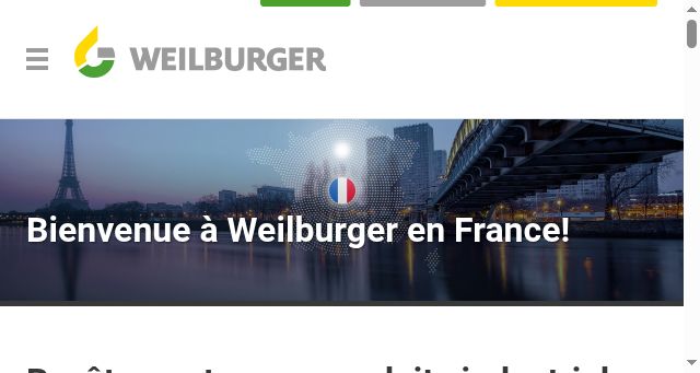 Screenshot of weilburger.fr