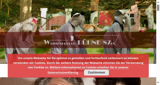 Screenshot of weissenburger-buehne.de