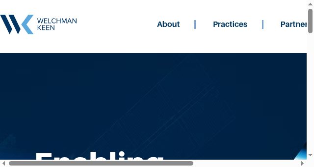 Screenshot of welchmankeen.com