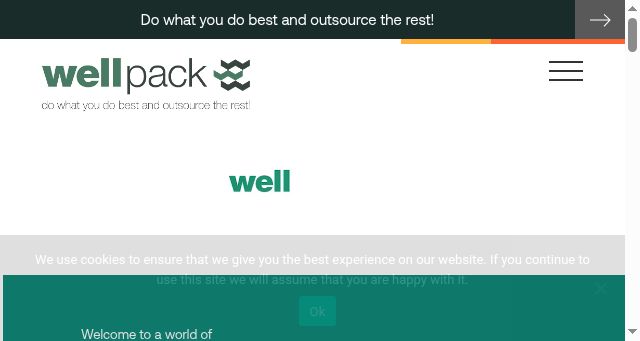 Screenshot of wellpack.org