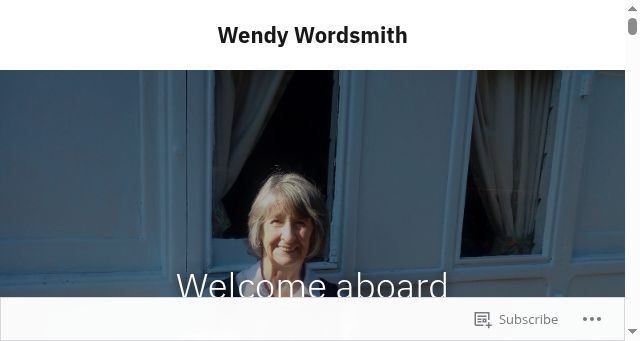 Screenshot of wendywordsmith.com