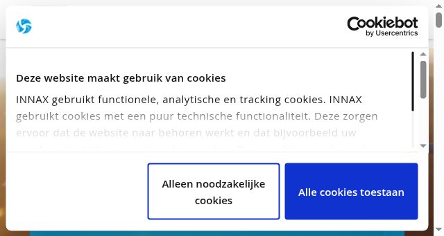 Screenshot of werkenbijinnax.nl