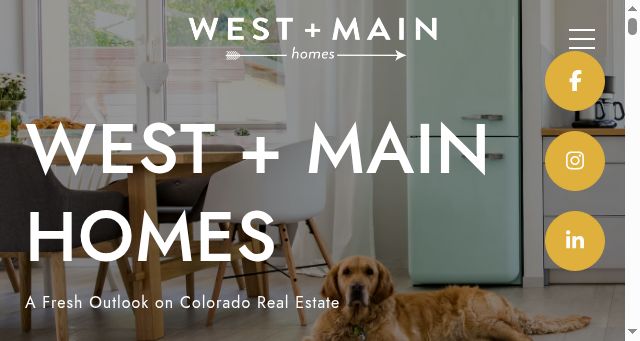 Screenshot of westandmainhomes.com