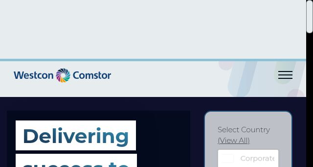 Screenshot of westconcomstor.com