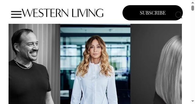 Screenshot of westernliving.ca