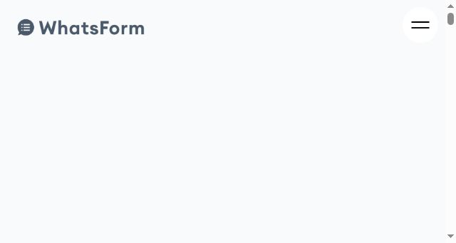 Screenshot of whatsform.com