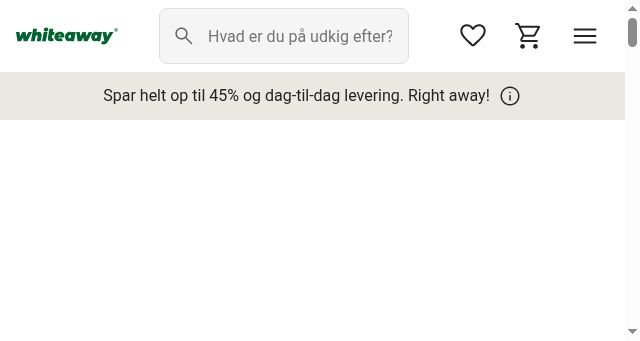 Screenshot of whiteaway.com