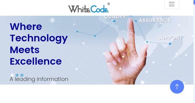Screenshot of whitecode.co.in