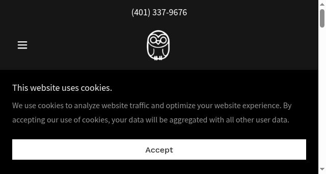 Screenshot of whiteowlpvd.com