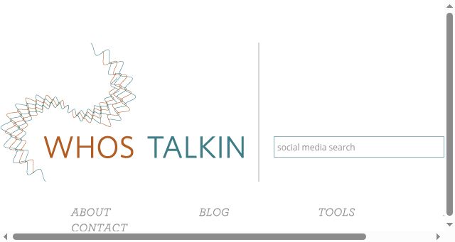 Screenshot of whostalkin.com