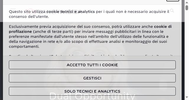 Screenshot of widiba.it