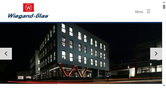 Screenshot of wiegand-glas.de