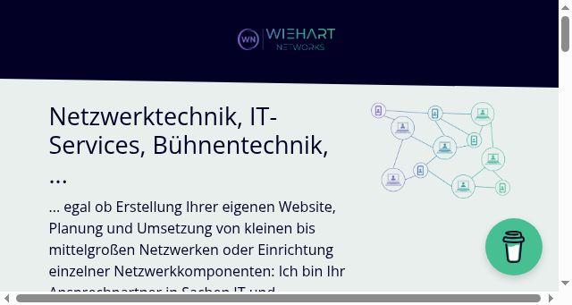 Screenshot of wiehart-networks.com