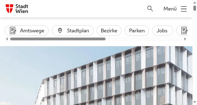 Screenshot of wien.gv.at