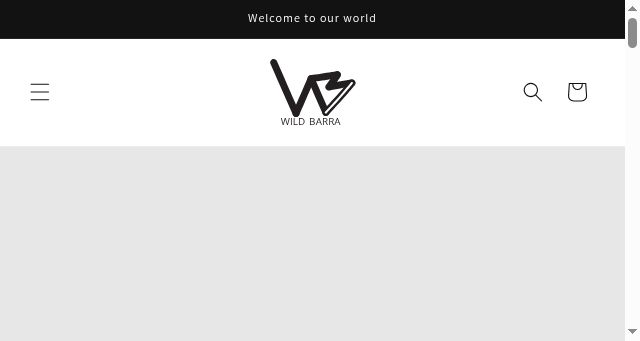 Screenshot of wildbarra.com.au