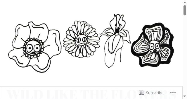 Screenshot of wildliketheflowers.com