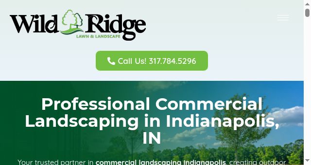Screenshot of wildridgelandscape.com
