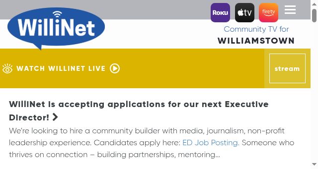 Screenshot of willinet.org