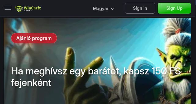 Screenshot of win-craft-casino.com