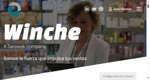 Screenshot of winche.com