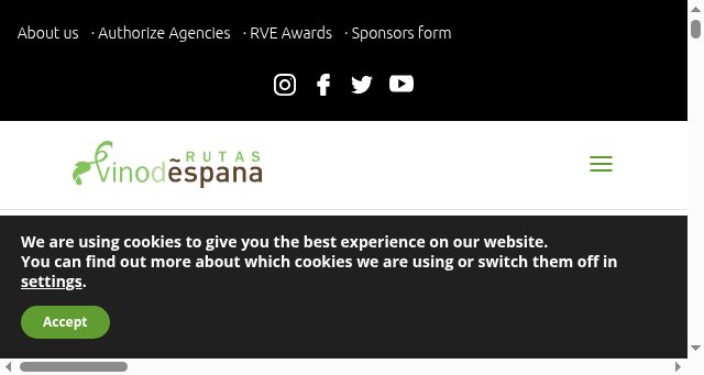 Screenshot of wineroutesofspain.com