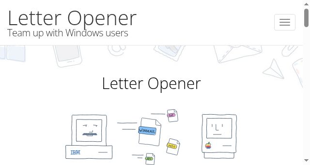 Screenshot of winmail.help