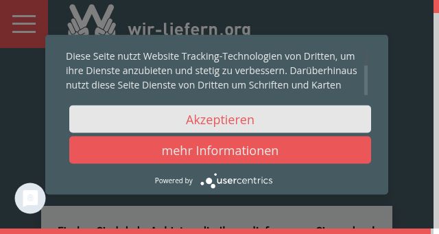 Screenshot of wir-liefern.org