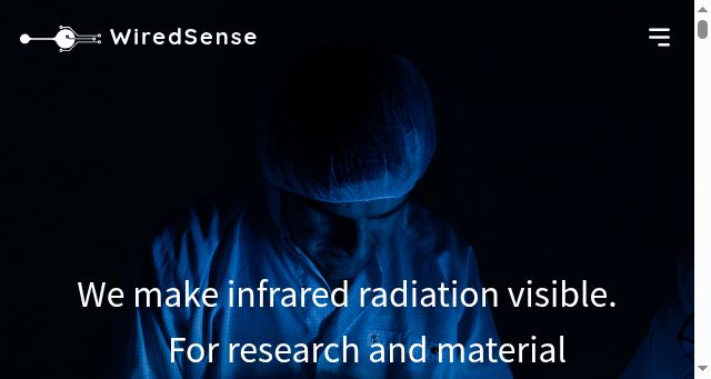 Screenshot of wiredsense.com