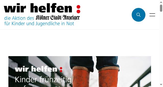 Screenshot of wirhelfen-koeln.de