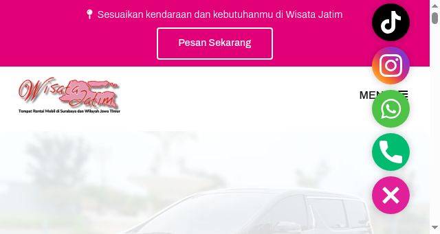 Screenshot of wisatajatim.com