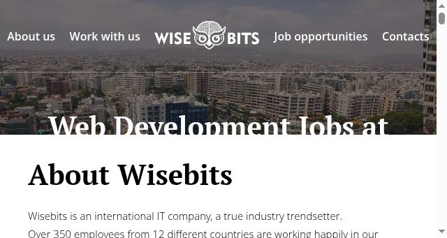 Screenshot of wisebits.com