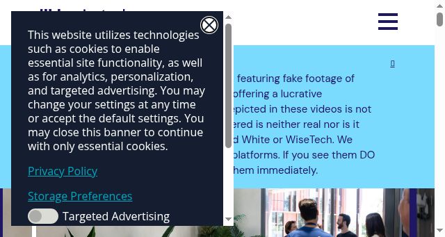 Screenshot of wisetechglobal.com