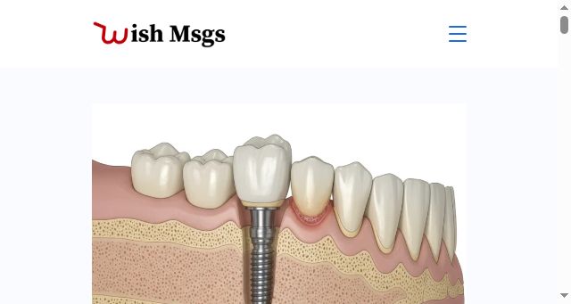 Screenshot of wishmsgs.com