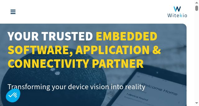 Screenshot of witekio.com