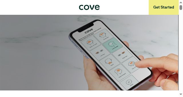 Screenshot of withcove.com