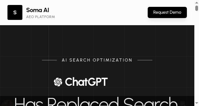 Screenshot of withsoma.ai