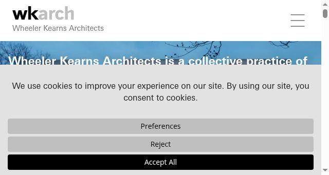 Screenshot of wkarch.com