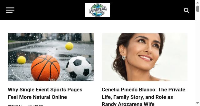 Screenshot of wmetac.com