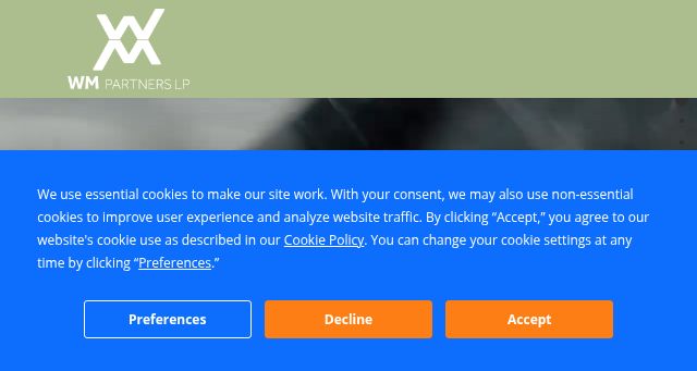 Screenshot of wmplp.com