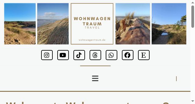 Screenshot of wohnwagentraum.de