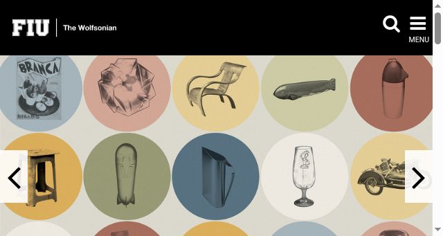 Screenshot of wolfsonian.org