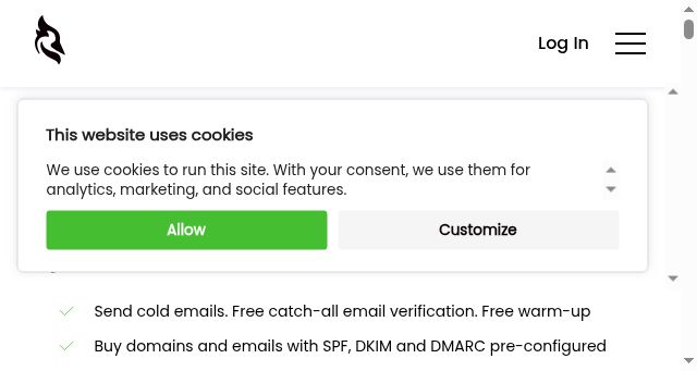 Screenshot of woodpecker.co