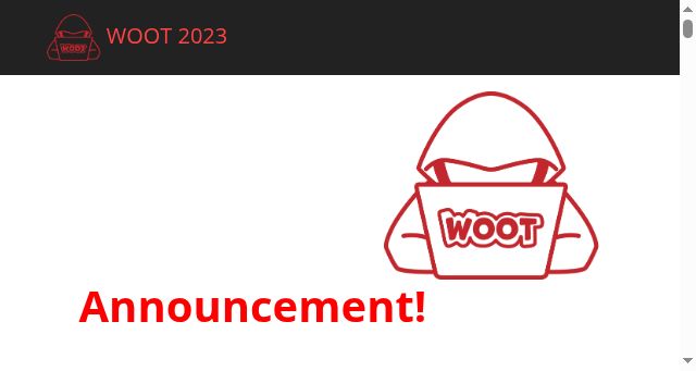 Screenshot of wootconference.org